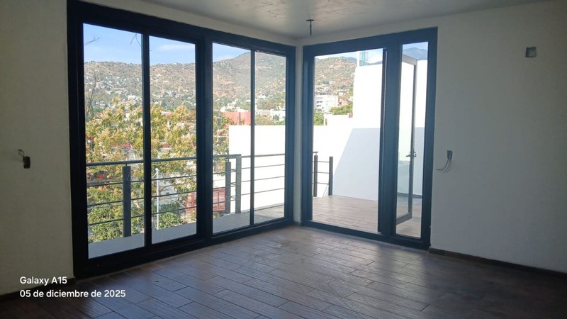 Living room of Santa Rosa Bugambilias house for sale in Oaxaca, Mexico