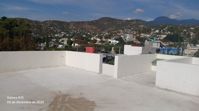 Roof deck of Santa Rosa Bugambilias house for sale in Oaxaca, Mexico
