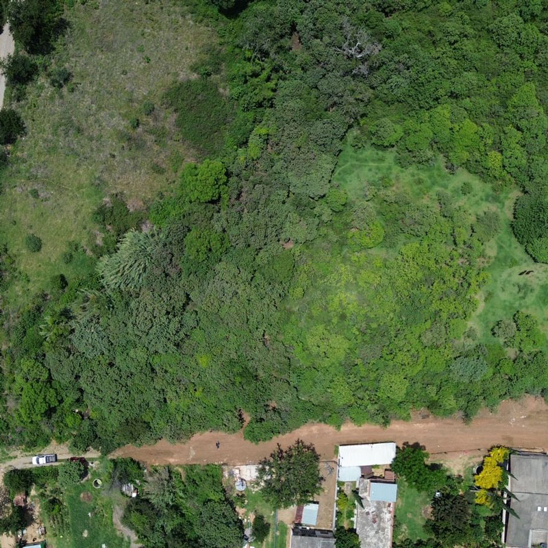 Huayapam land for sale big lot 2820sqm 2820m2 flat terreno with unpaved road